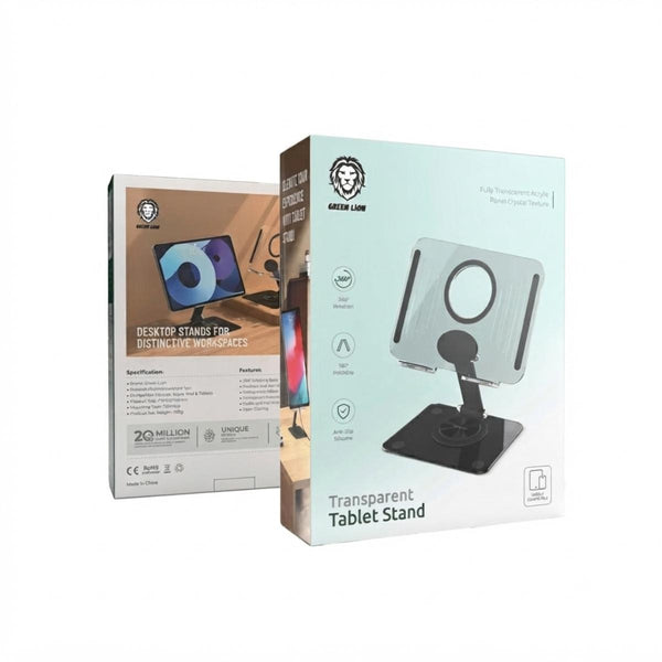 Green_Lion_Transparent_360_Rotating_Tablet_Stand