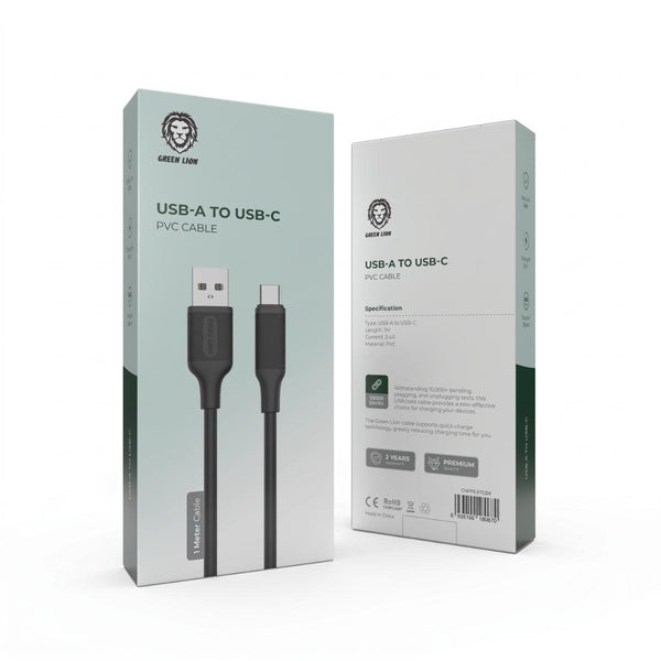 Green_Lion_USB-A_to_Type-C_PVC_Cable_1M