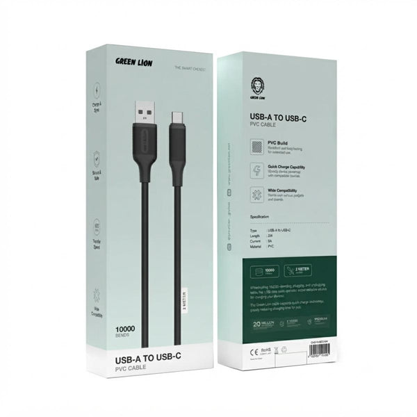 Green_Lion_USB-A_to_USB-C_PVC_Cable_2M