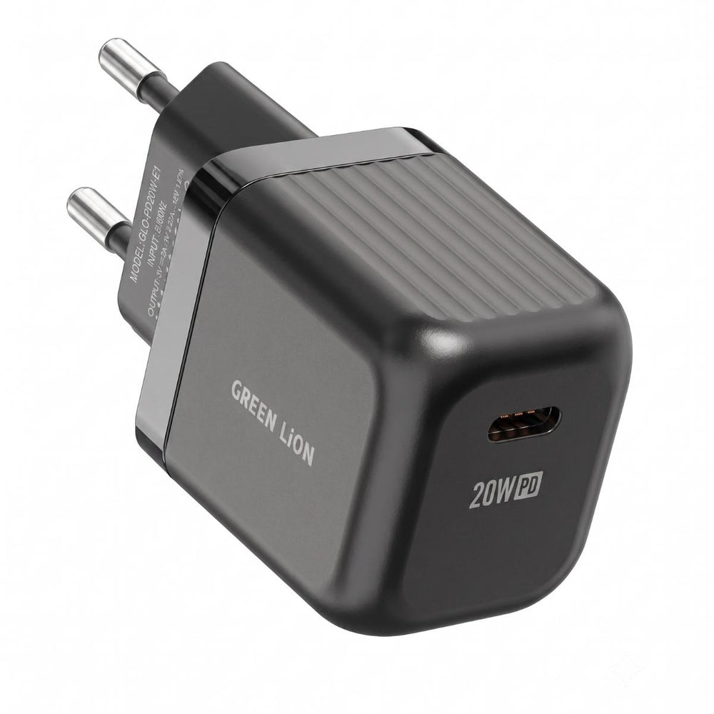 Green_Lion_Ultra_Compact_GaN_Wall_Charger_20W_USB-C_PD_with_Type-C_Cable_-_Eu_Plug