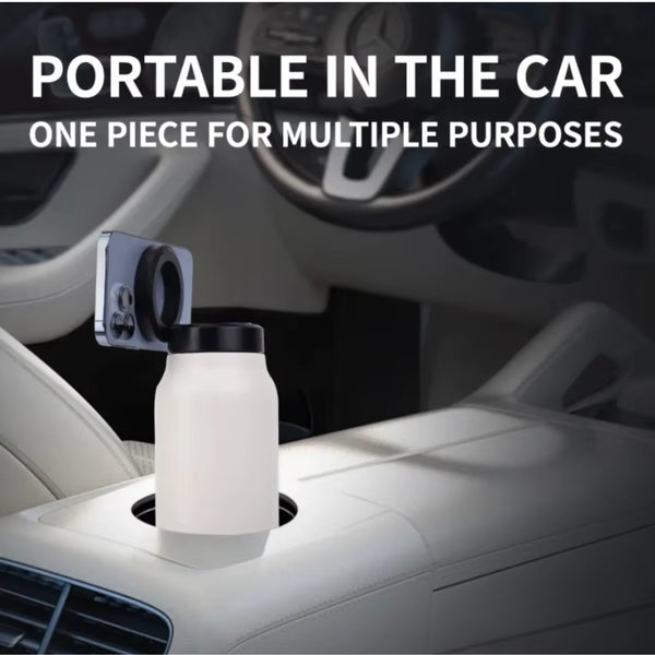 HydroMag Water Bottle With MagSafe Holder