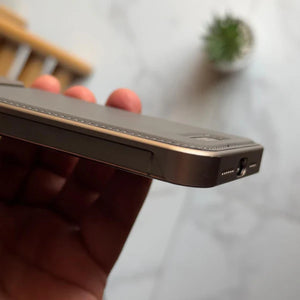 iPhone Leather Metal Frameless Aromatherapy MagSafe Case