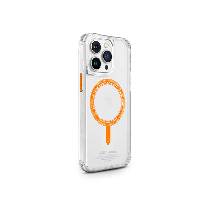SKINARMA SAIDO Mag-Charge iPhone Case - Orange 15ProMax