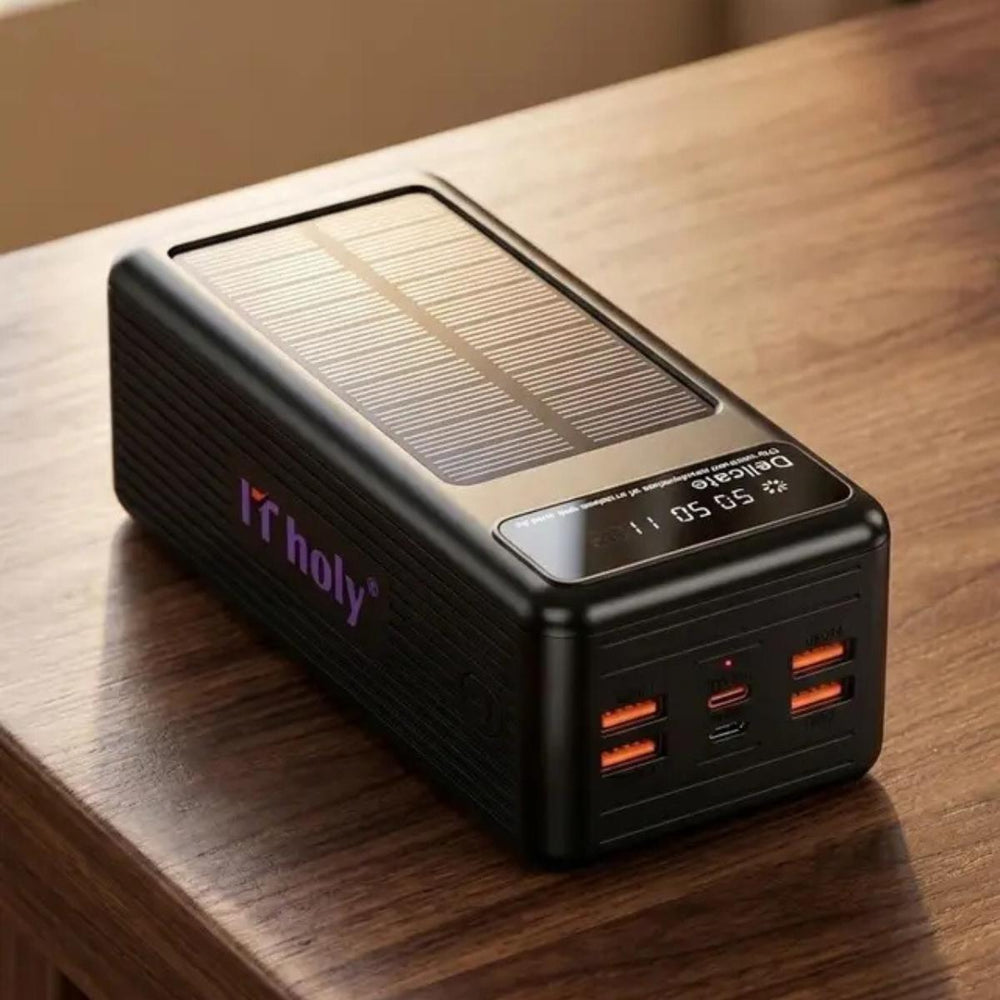 IT Holy 50000mAh Solar Power Bank High-Capacity Portable Charger