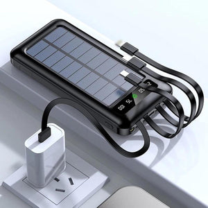 JNUOBI DY-104 10000mAh Solar Fast Charging Power Bank