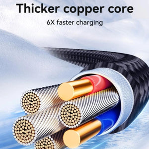 JOYROOM S-A42 Crystal-Clear Series 60W Fast Charging Data Cable (Type-C to Type-C) 1.2M