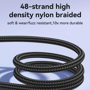 JOYROOM S-A42 Crystal-Clear Series 60W Fast Charging Data Cable (Type-C to Type-C) 1.2M