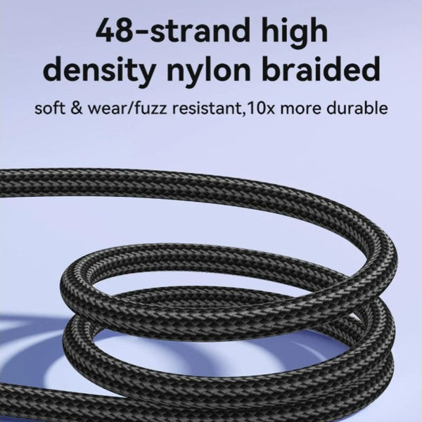 JOYROOM S-A42 Crystal-Clear Series 60W Fast Charging Data Cable (Type-C to Type-C) 1.2M