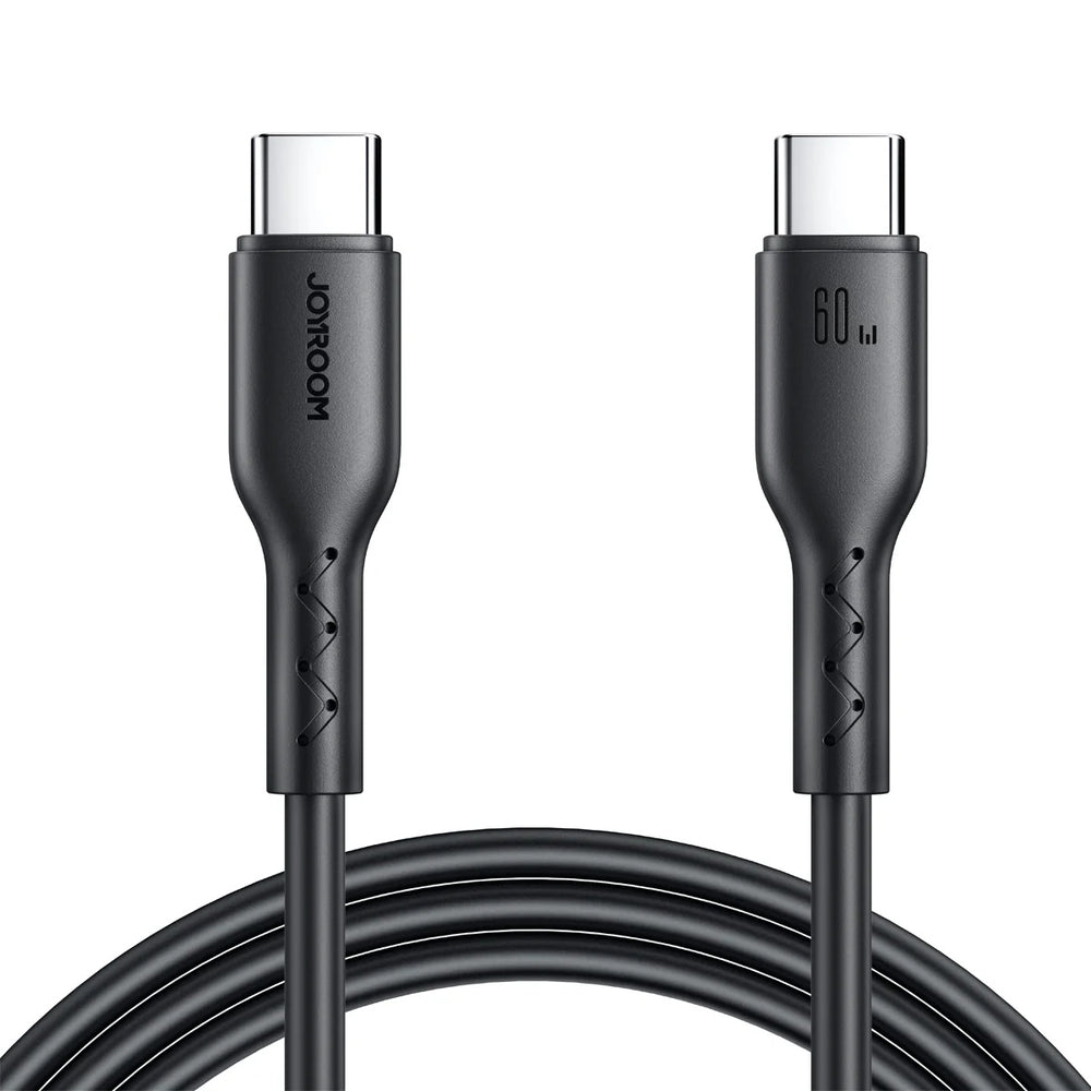 JOYROOM SA26-CC3 Flash Charge Series 60W (Type-C to Type-C) Fast Charging Data Cable 1M