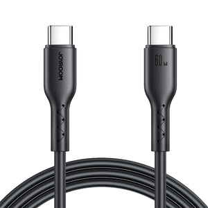 JOYROOM SA26-CC3 Flash Charge Series 60W (Type-C to Type-C) Fast Charging Data Cable 1M
