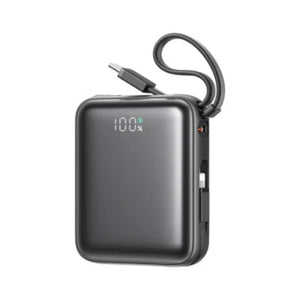 JOYROOM 22.5W mini Power Bank with Dual Cables 10000mAh JR-PBF27