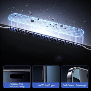 JOYROOM 2.5D Clear Full Screen Reinforced Hardness Tempered Glass