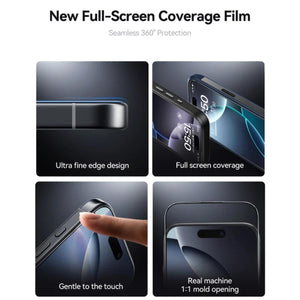 JOYROOM 2.5D Clear Full Screen Reinforced Hardness Tempered Glass