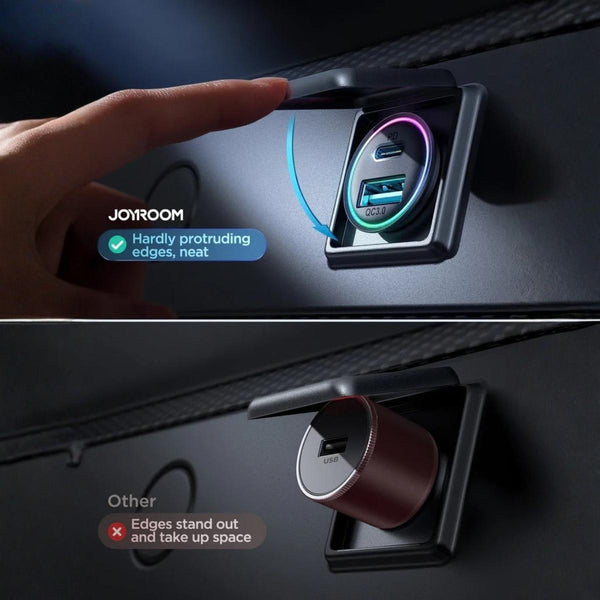 JOYROOM JR-CCN04 60W Mini Metal Car Charger