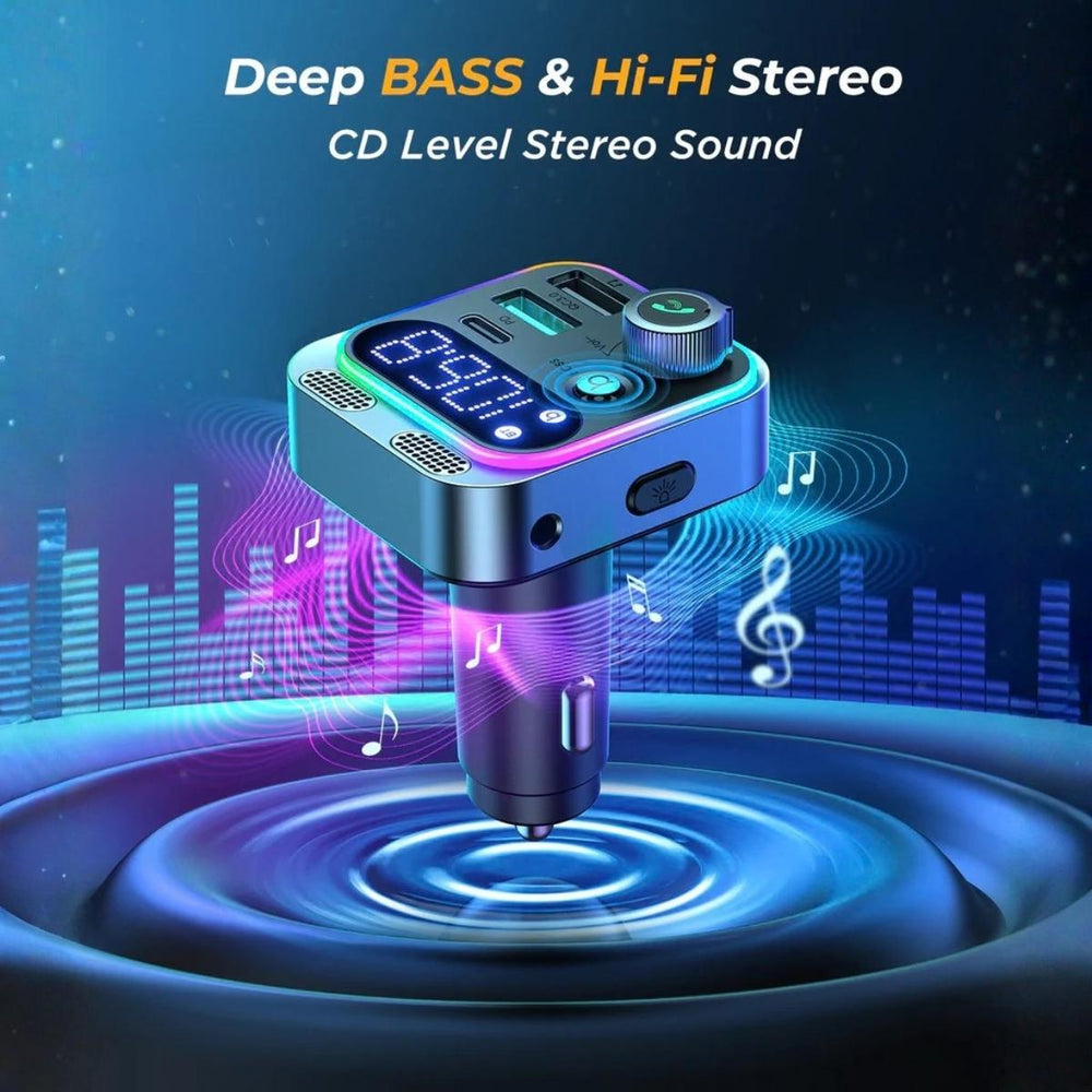 JOYROOM JR-CL16 48W Car Charger MP3 Bluetooth Transmitter