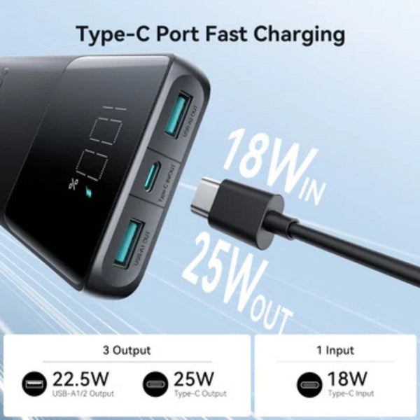 JOYROOM JR-PBF20 25W Digital Powerbank 10000mAh