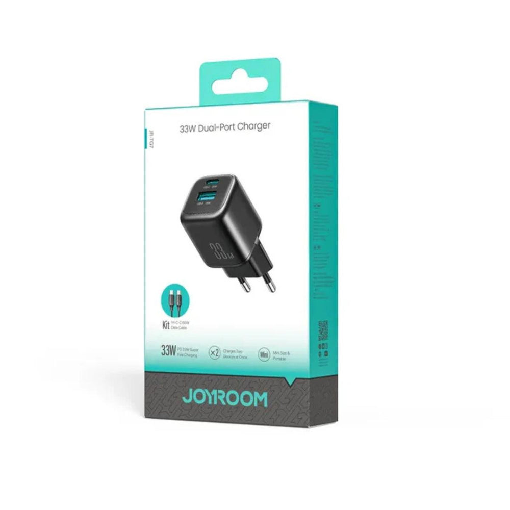 JOYROOM JR-TG7 33W Dual-Port Fast Charger Adapter