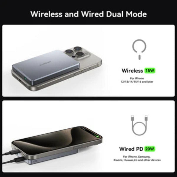 JOYROOM PBM08 Pro Magnetic 10000mAh Wireless Power Bank