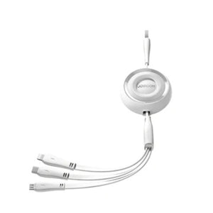 JOYROOM S-A40 3-in-1 Mini Retractable Charging Cable