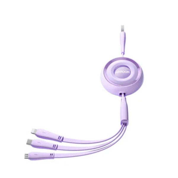 JOYROOM S-A40 3-in-1 Mini Retractable Charging Cable