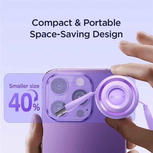 JOYROOM S-A40 3-in-1 Mini Retractable Charging Cable