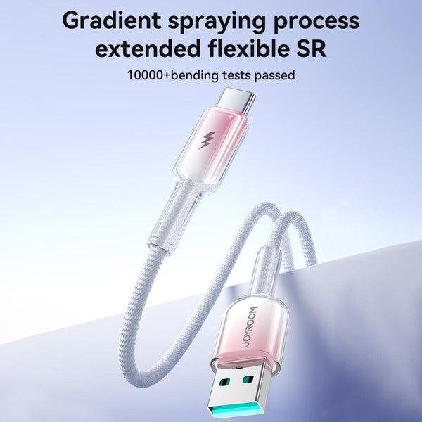 JOYROOM S-A42 Crystal-Clear Series Type-C 3A Fast Charging Cable