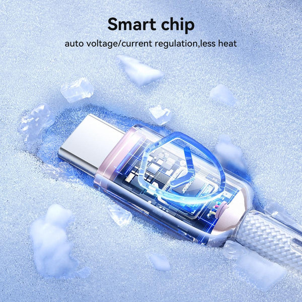 JOYROOM S-A42 Crystal-Clear Series Type-C 3A Fast Charging Cable