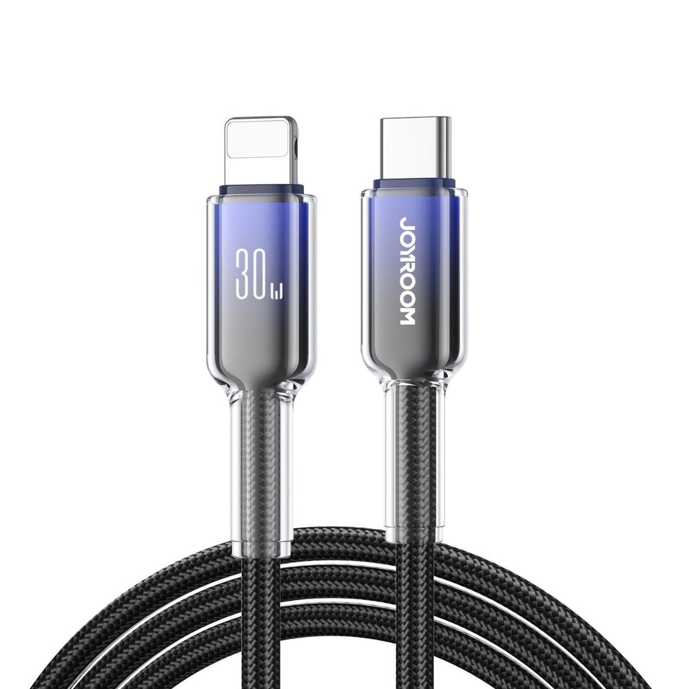 JOYROOM S-A42 Crystal-Clear Series Type-C to Lightning 30W Fast Charging Cable