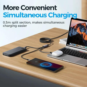 JOYROOM SA21-1T3 3-in-1 Fast Charging Cable