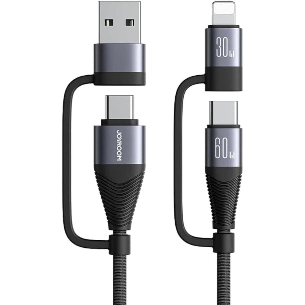 JOYROOM SA37-2T2 4-in-1 60W Multi-Function Fast Charging Cable