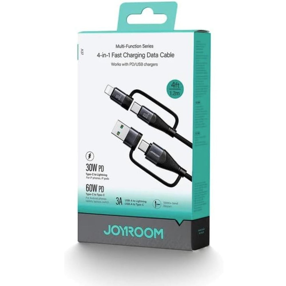 JOYROOM SA37-2T2 4-in-1 60W Multi-Function Fast Charging Cable