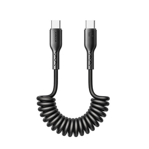 JOYROOM SA38-CC3 Easy-Travel Coiled Fast Charging Cable