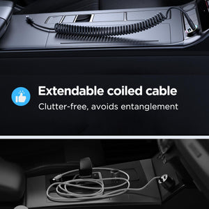 JOYROOM SA38-CC3 Easy-Travel Coiled Fast Charging Cable