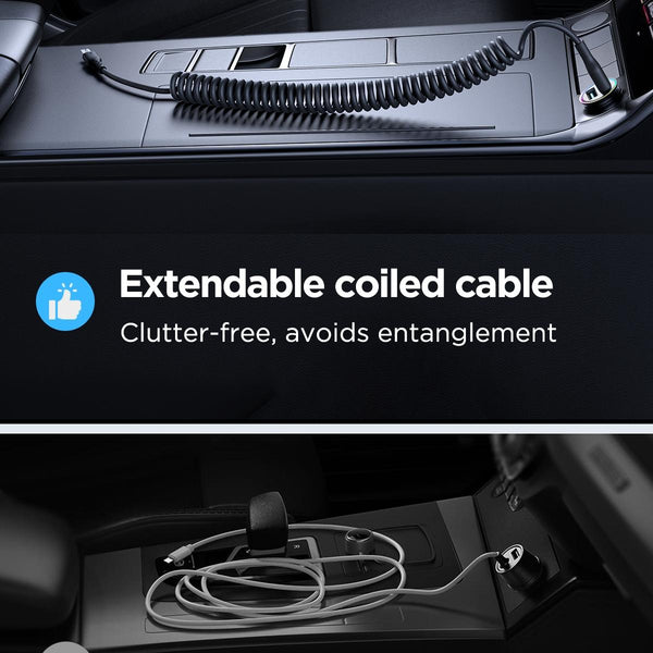 JOYROOM SA38-CC3 Easy-Travel Coiled Fast Charging Cable