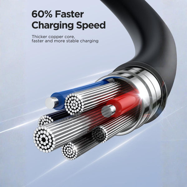 JOYROOM SA38-CC3 Easy-Travel Coiled Fast Charging Cable