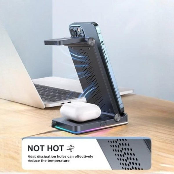 JOYROOM WQN01 3-in-1 Magnetic Wireless Charging Station