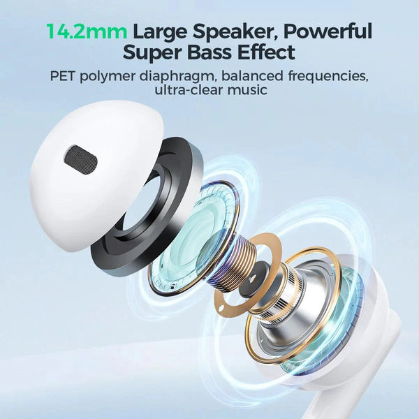 JOYROOM Wired Half In Ear Earphones
