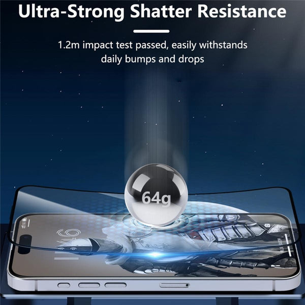 JOYROOM iPhone Tempered Glass Screen Protector (Clear HD+Dustproof)