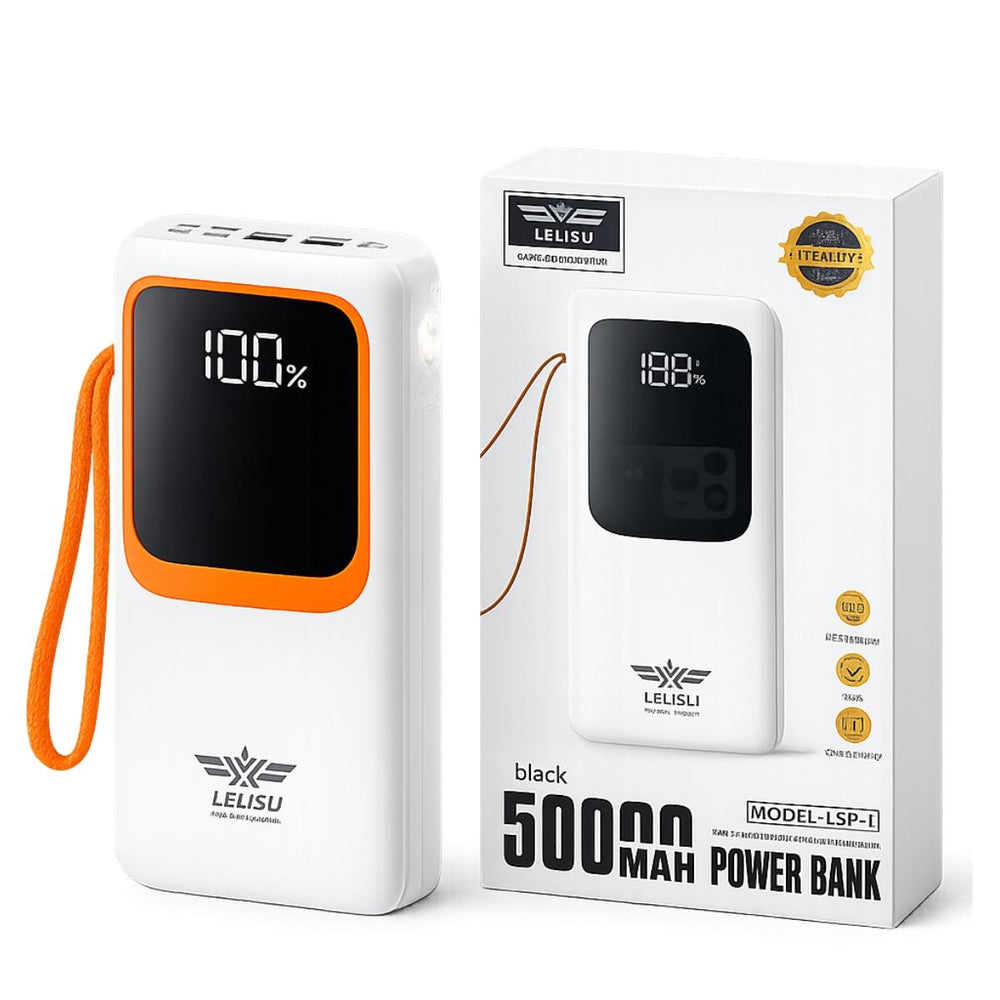 LELISU 50000mAh High Capacity Fast Charging Power Bank