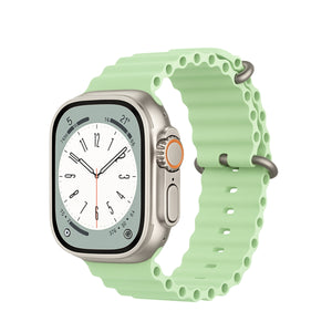 ATB Ocean Double Button Silicone Apple Watch Band