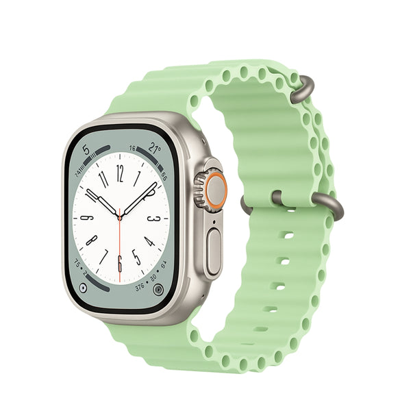 ATB Ocean Double Button Silicone Apple Watch Band