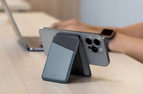 UNIQ LYDEN DS MagSafe Card holder With Stand