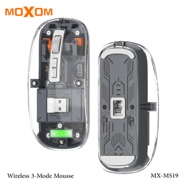 Moxom MX-MS19 Wireless 3-Mode Mouse