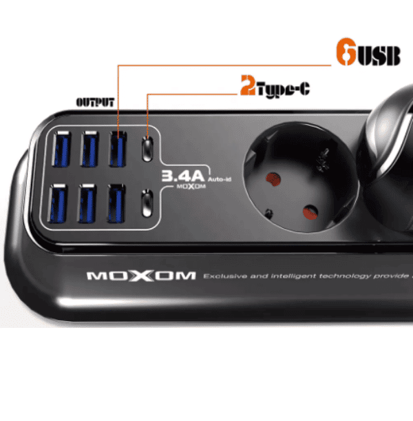 MOXOM MX-ST05 Power Strip