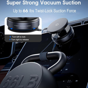 Magnetic Car Phone Holder Ultra Vacuum Suction
