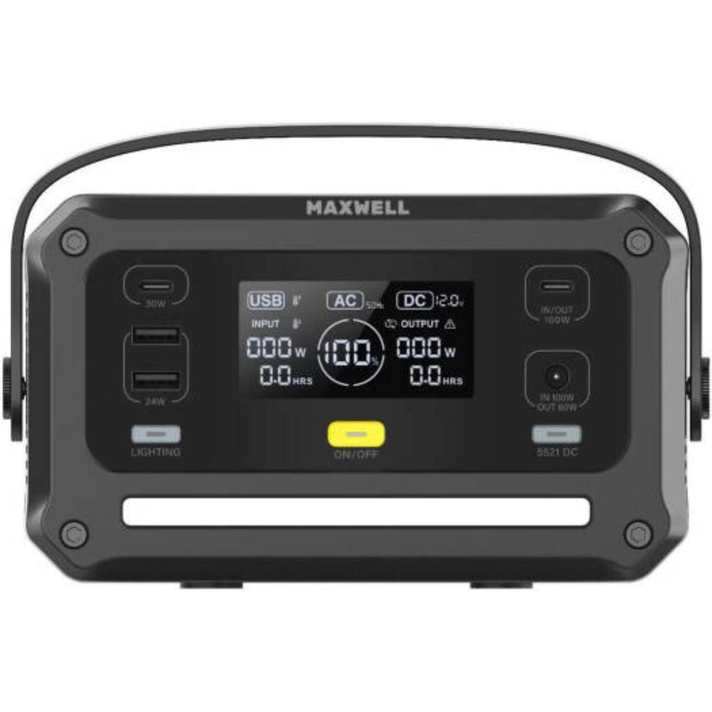 Maxwell MW-PPS60K200W 200W Portable Power Station 60000mAh