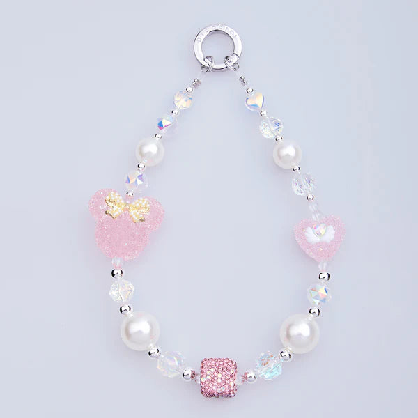PICOCICI Mickey Bow Tie Love Angel Phone Charm