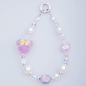 PICOCICI Mickey Bow Tie Love Angel Phone Charm