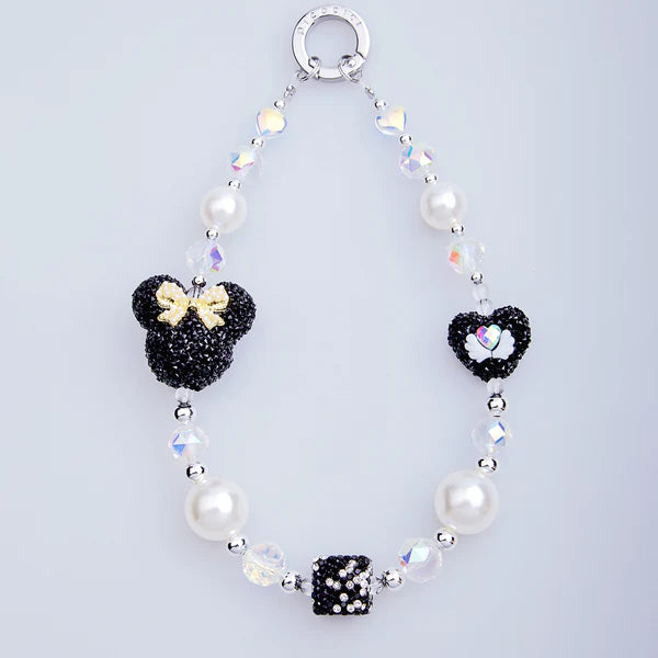 PICOCICI Mickey Bow Tie Love Angel Phone Charm