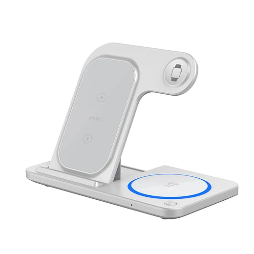 WiWU Foldable 3 in 1 Wireless Charger